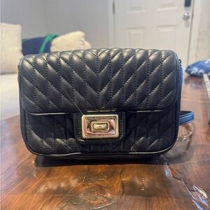 Karl Lagerfeld Black Cushion Crossbody